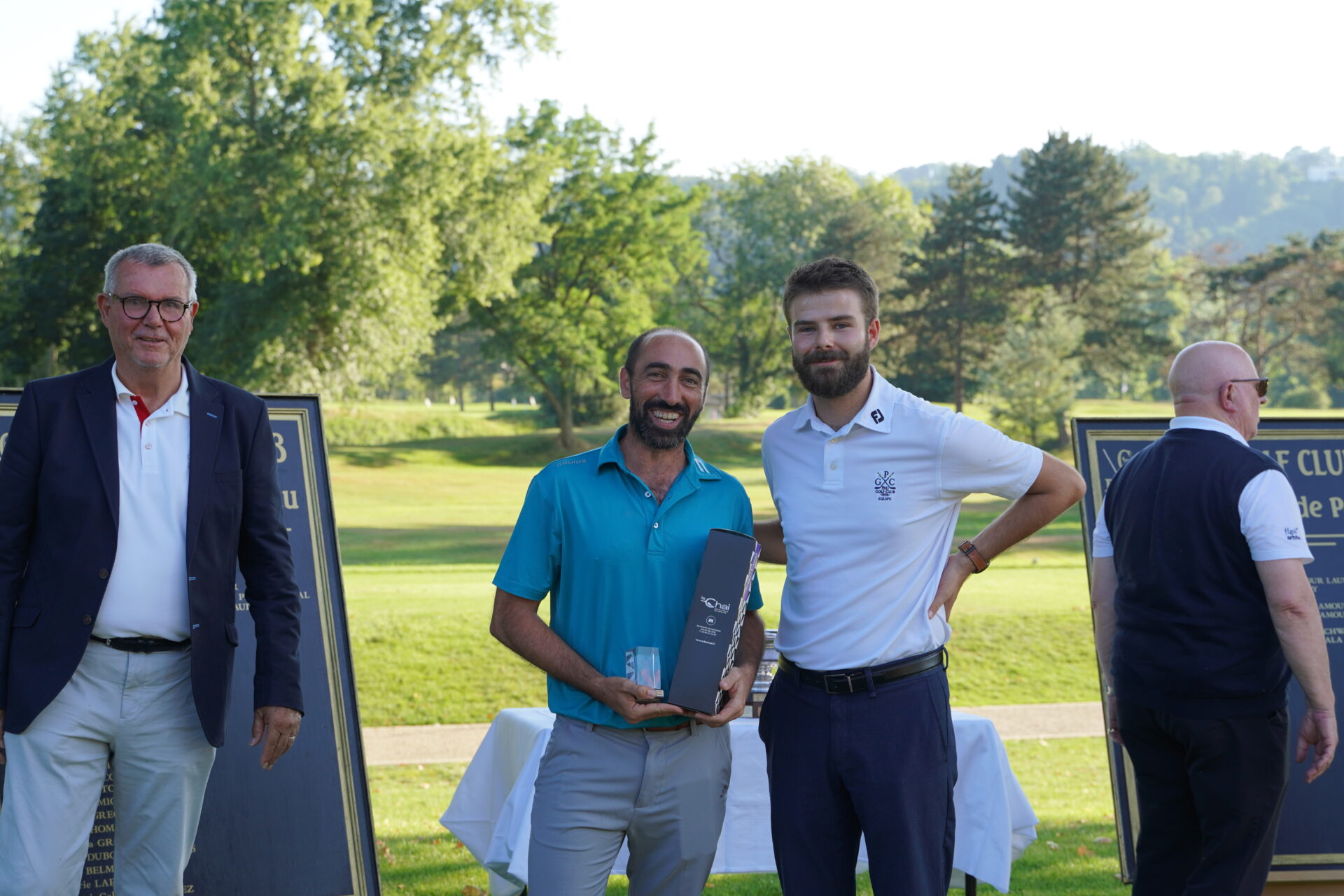 Criterium du GPP Le vainqueur SEMMARTIN Christophe Credit PAU GOLF CLUB