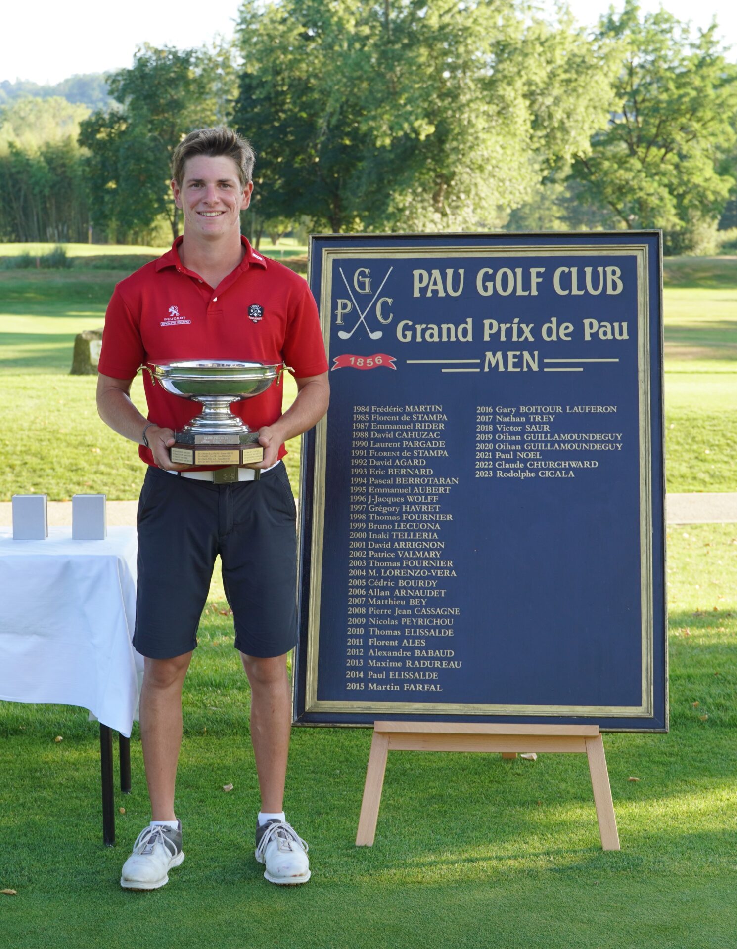 Le Grand Prix de Pau FERRANDO Yann Credit PAU GOLF CLUB